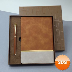Soft Deri Defter ve Roller Kalem Seti