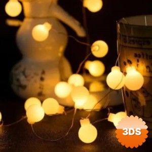 5m 28 LED Gün Işığı Şeffaf Kablo Fişli Eklemeli