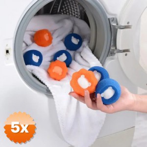 5 Adet Çamaşır Makinesi Tüy Toplama Topu