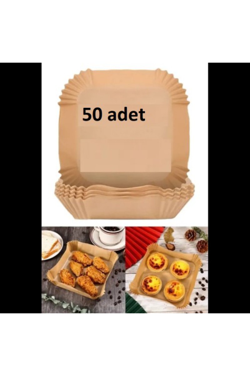 Hava Fritözü Pişirme Kağıdı 50 Adet 16 cm