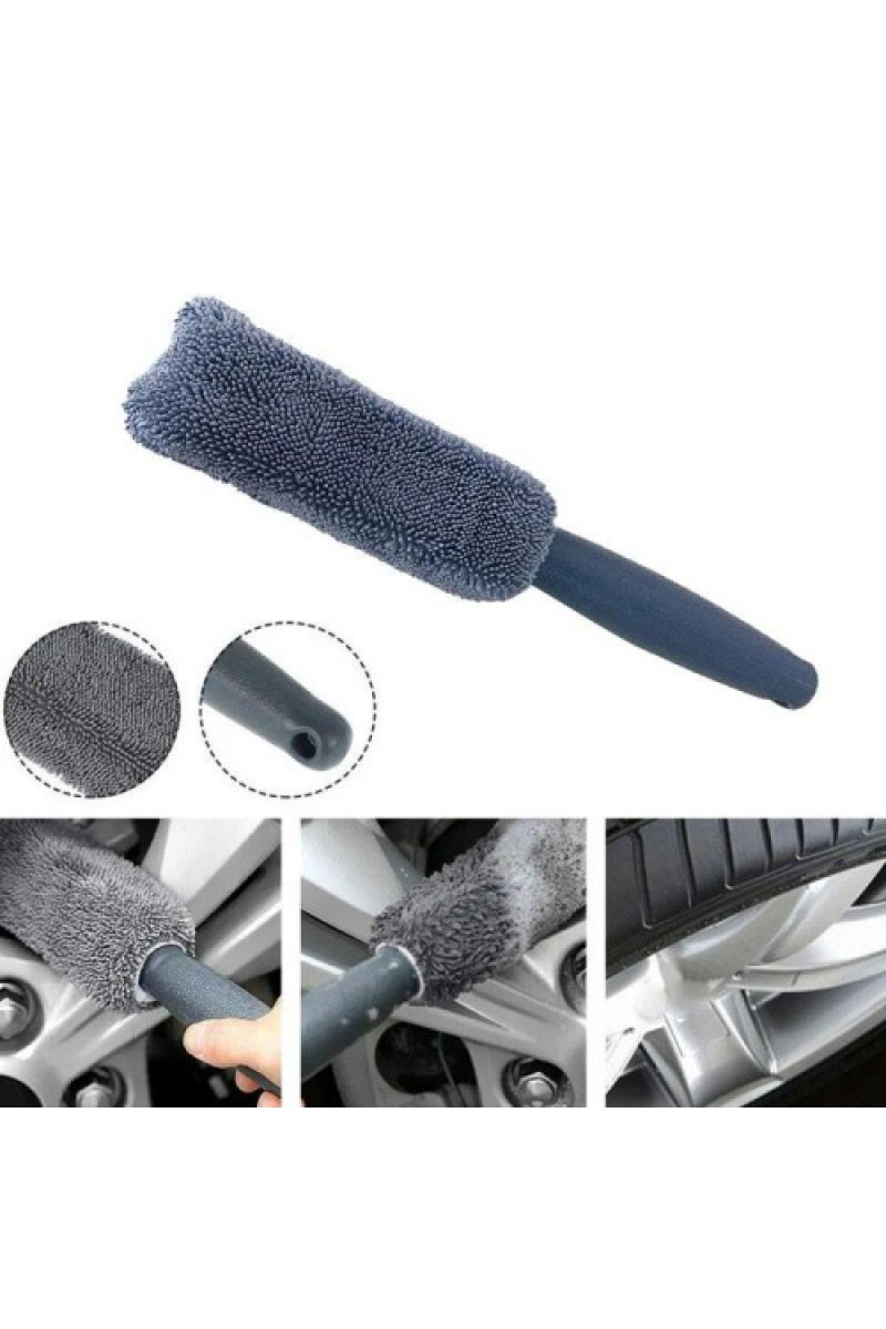 Mikrofiber Jant ve Lastik Temizleme Fırçası