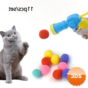 Peluş Top Atan İnteraktif Kedi Oyuncağı 31 Parça