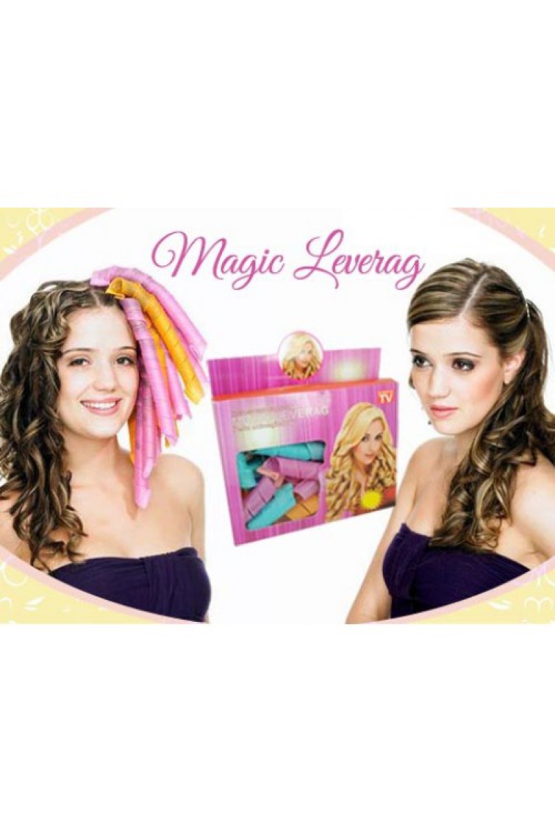 Magic Leverag Sihirli Saç Bigudisi Seti (18 Parça)