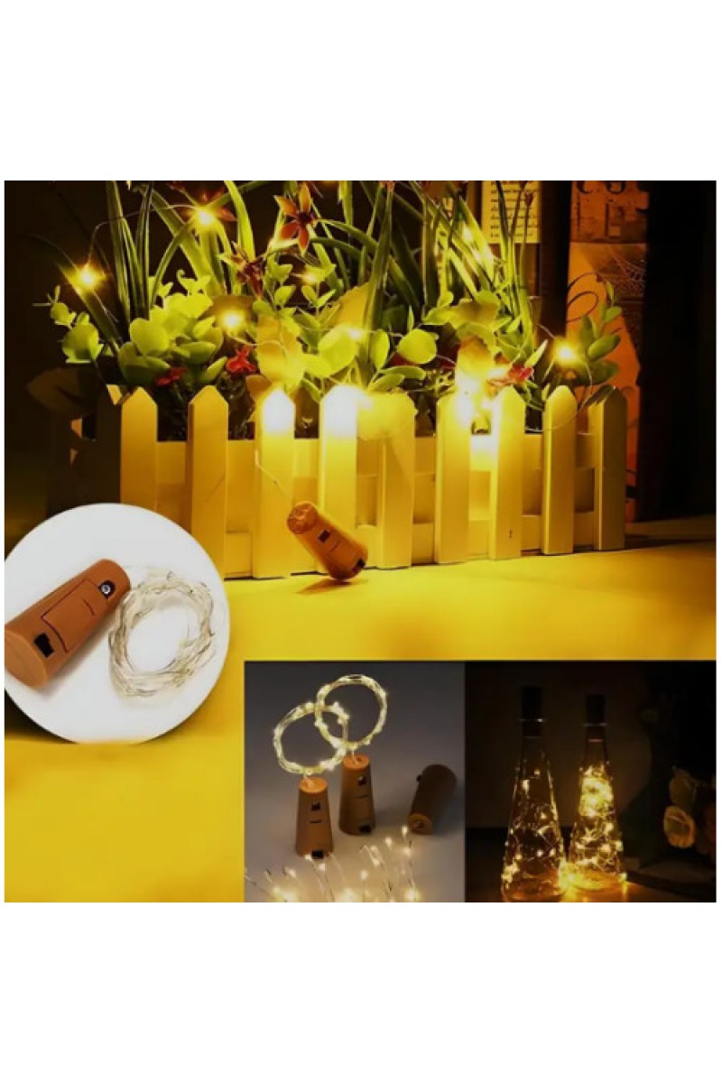 Mantar Tıpa Peri LED 50'li Paket