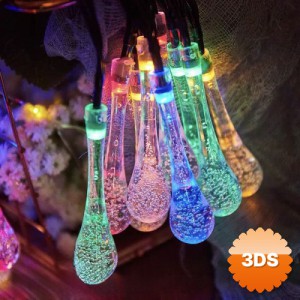 7m 50 LED Damla 8 Fonksiyonlu Solar Panelli RGB 7m 50 LED Damla 8 Fonksiyonlu Solar Panelli RGB