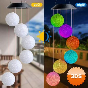 Solar LED Işıklı 6 Toplu Bahçe Dekoru Renkli Işık