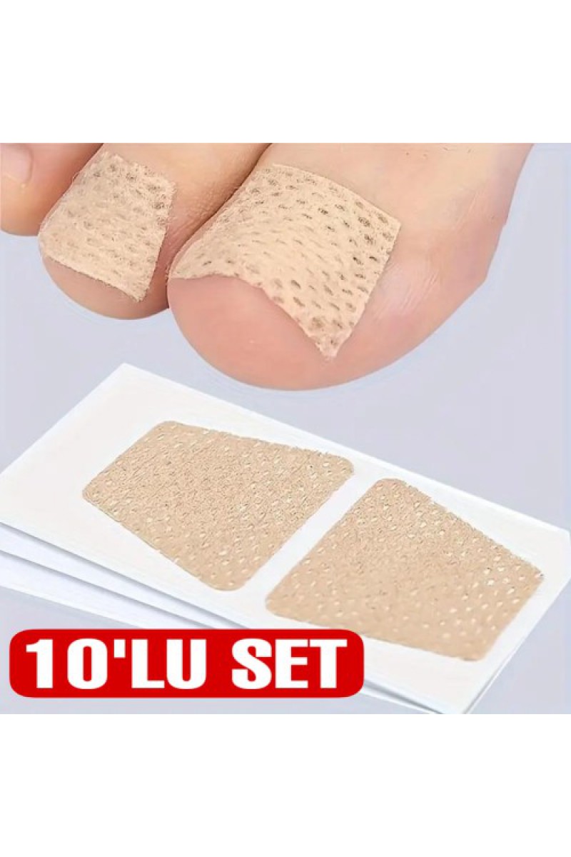 Kolay Uygulanabilir Ayak Tırnağı Onarım Yaması 10'lu Set