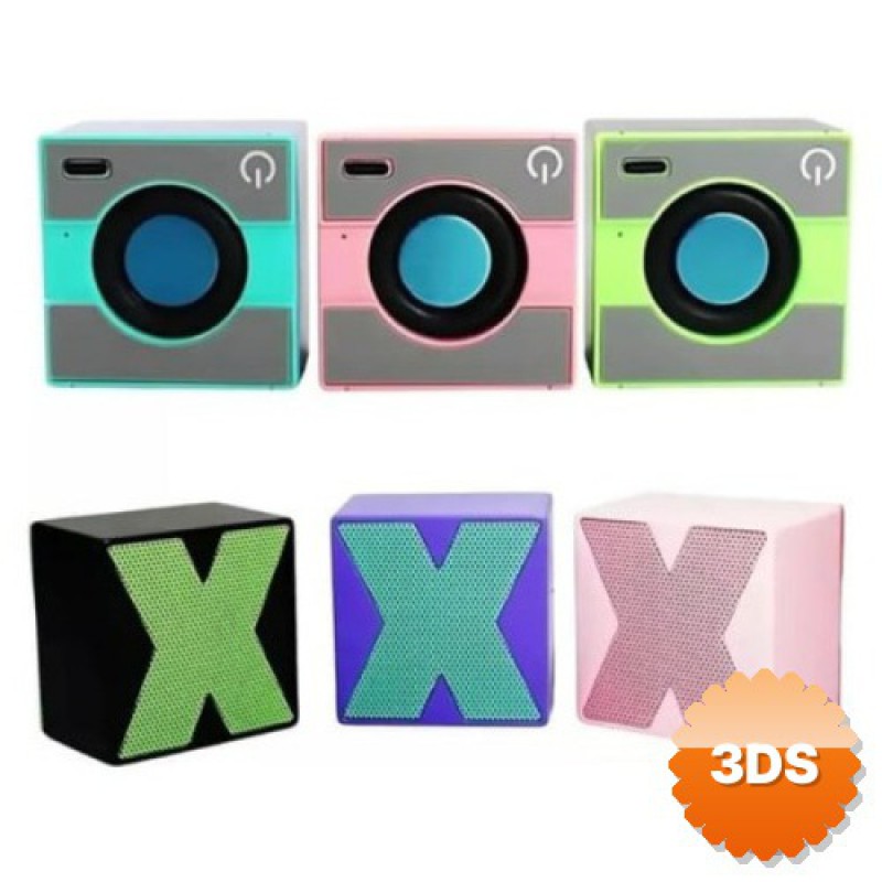 Küp Mini Taşınabilir Bluetooth Hoparlör