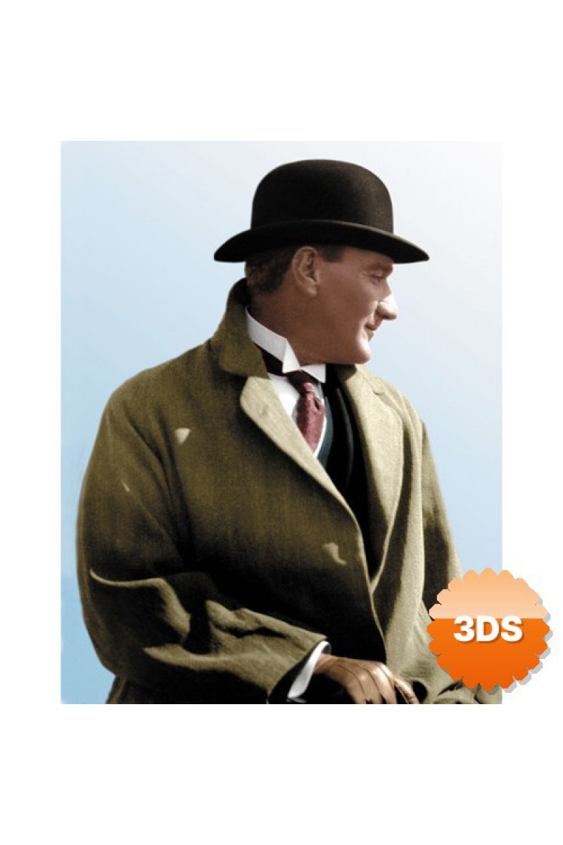 Siyaah Renk Atatürk Şapkası
