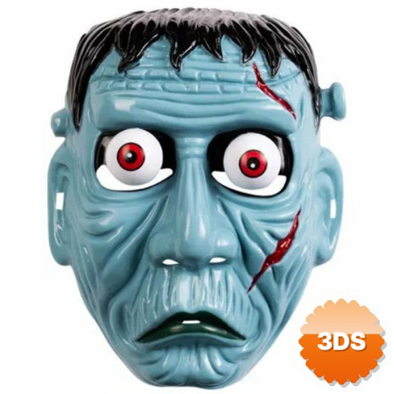 Frankenstein Temalı Sallanan Oynar Gözlü Maske
