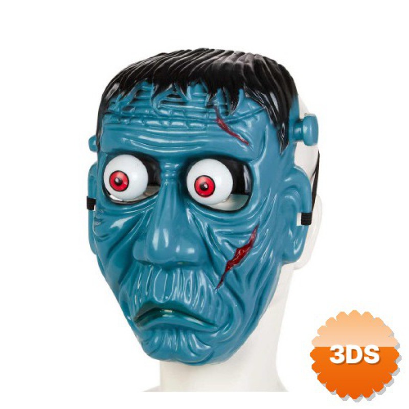 Frankenstein Temalı Sallanan Oynar Gözlü Maske