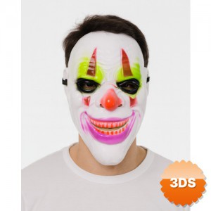 Delirten Gülüş Psikopat Palyaço Temalı Joker Maskesi