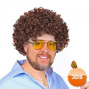 Bob Ross Bonus Peruk Kahverengi Renk 120 gr