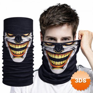 Joker Gülüşlü Baf Maske Çok Amaçlı Boyunluk Bandana 3 No