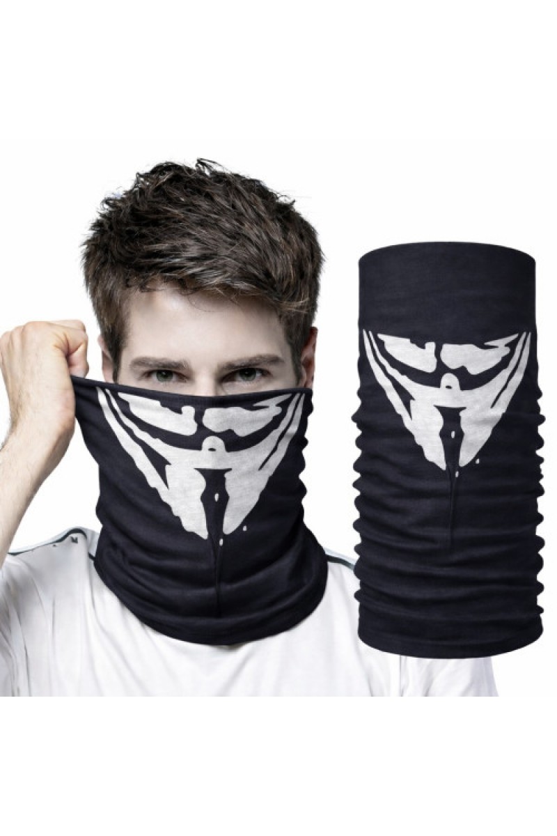 Vendetta Maskesi Desenli Baf Bandana 4 No