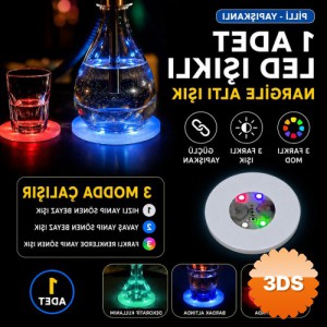 RGB LED Nargile Altı Işık 1 Adet