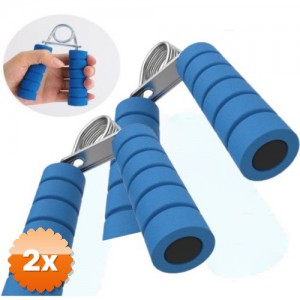 2 Paket Bilek Güçlendirme Yayı Sünger Saplı El ve Ön Kol Egzersiz Aleti