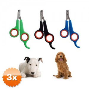 3 Adet Kedi Köpek Tırnak Makası Renkli Poşetli