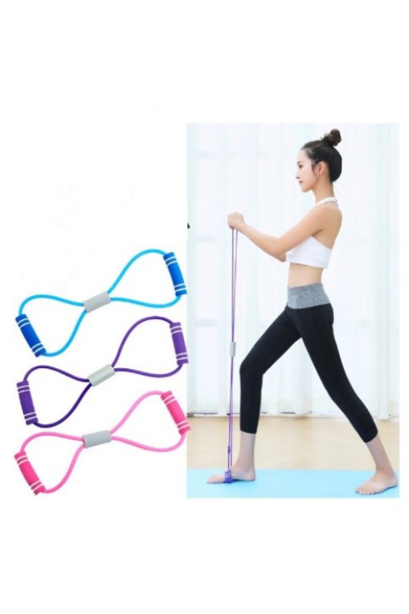 Pilates ve Egzersiz Direnç Lastiği, Saf Lateks Esnek Bant