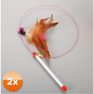 2 Adet Kedi Oyun Oltası 90 cm