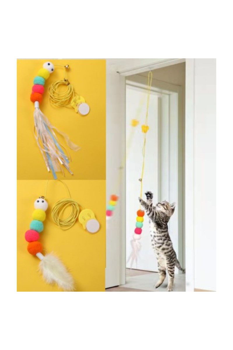 Elastik Kendinden Yapışkanlı Solucan Kedi Oltası