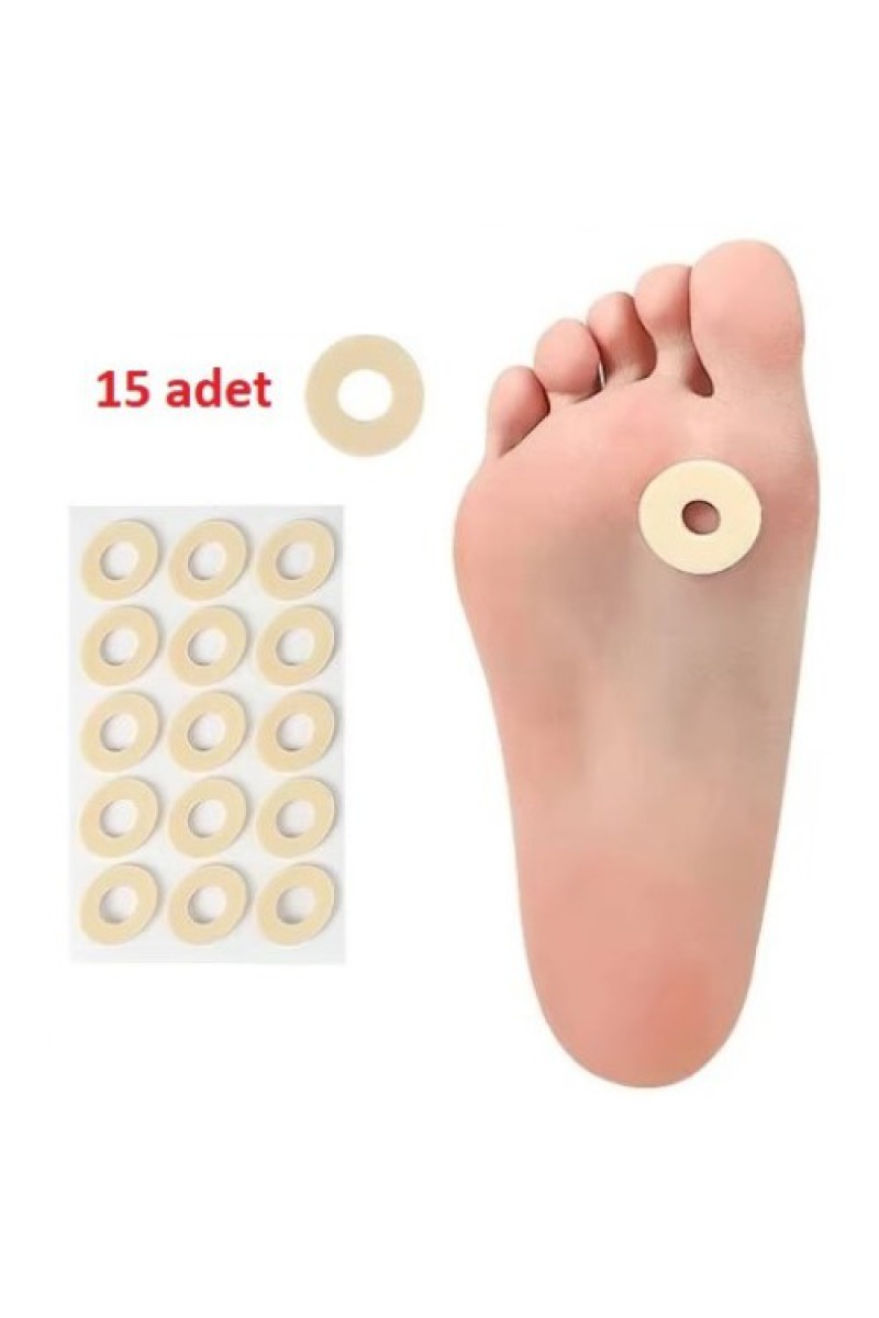 Ayak Nokta Pedi Sünger Yastık 15'li