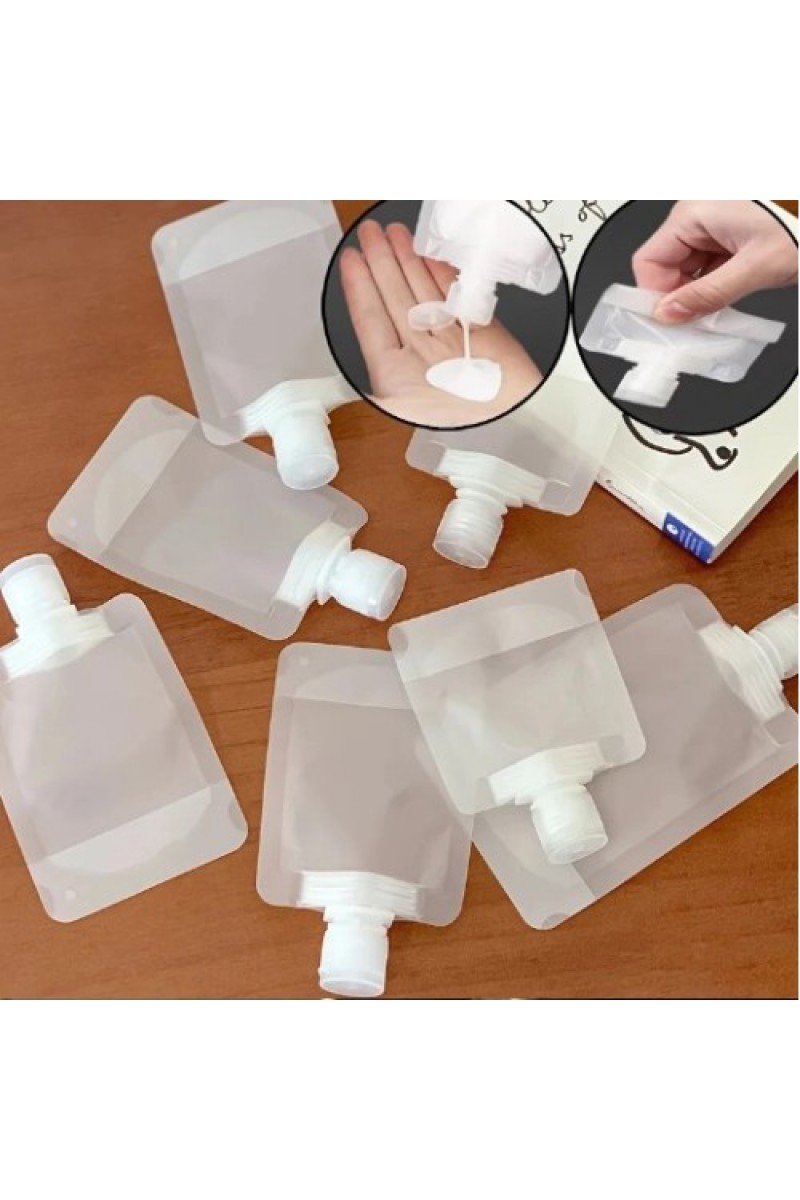 3 Adet 100 ml Krem Şampuan Kabı Tekrar Kullanılabilir Set