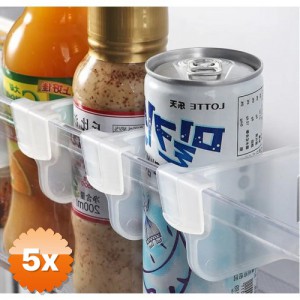 5 Paket Çok Amaçlı Buzdolabı Raf Ayırıcı 10 Adet