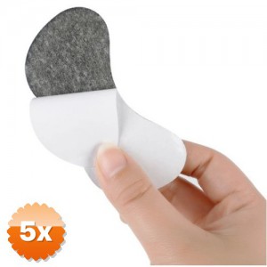 5 Paket 5 mm Ayakkabı Topuk Vurma Önleyici ve Daraltma Padi 2'li