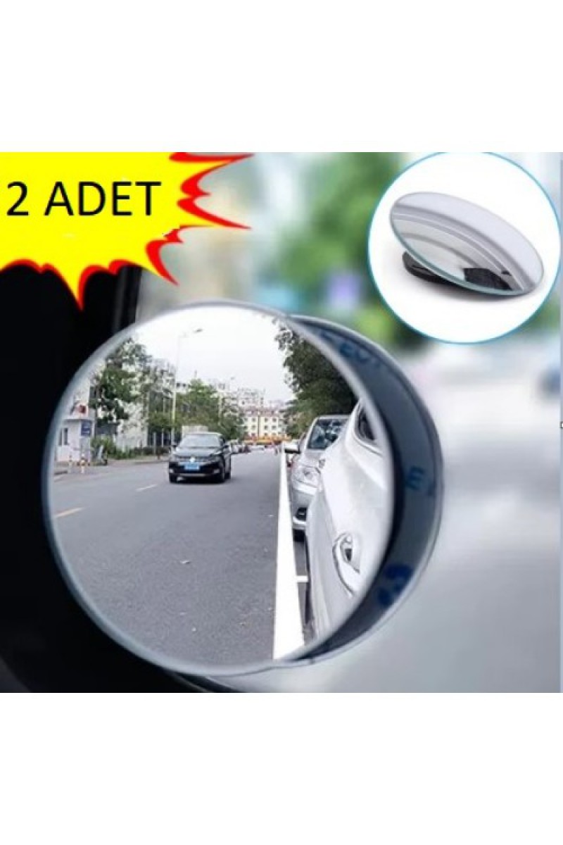 Çerçevesiz Ayarlanabilir Kör Nokta Aynası 2'li