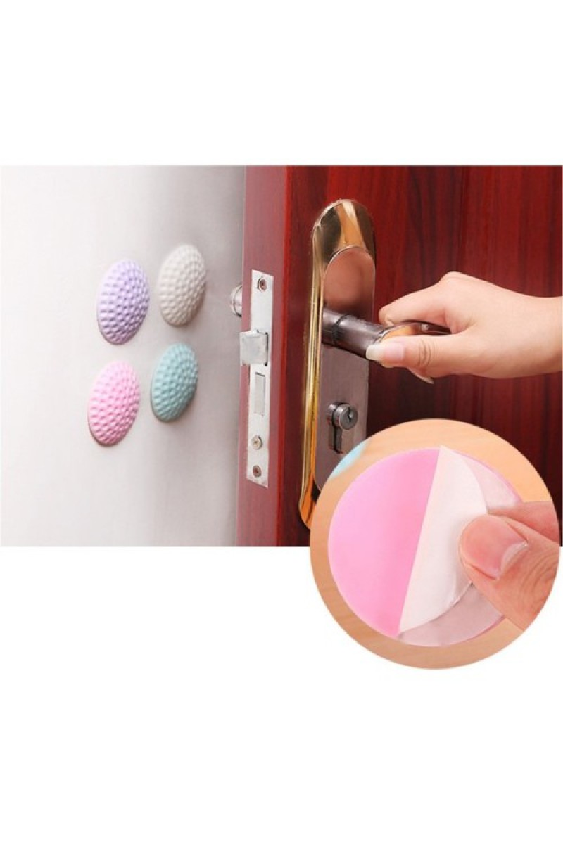 Çok Amaçlı Silikon Kapı Duvar Koruyucu Tampon 4'lü Paket