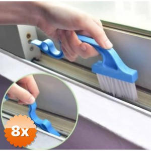 8 Adet Kenar Temizleme Fırçası ve Kazıyıcı