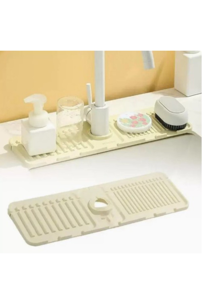Mutfak Banyo Lavabo Kenarı Silikon Mat Gri