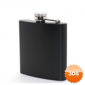 Paslanmaz Çelik 8 Oz Tekli Matara 236 ml