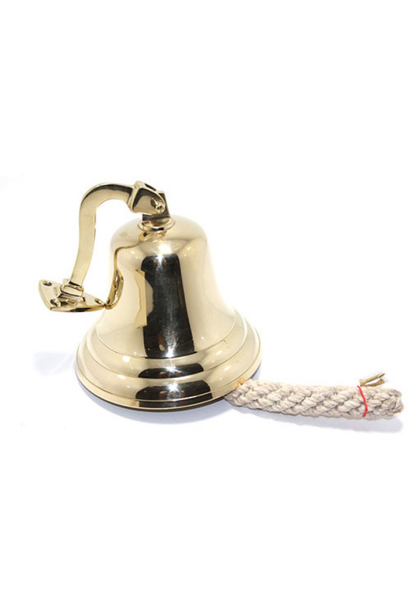 Duvara Asmalı Pirinç Çan (16*15 cm)