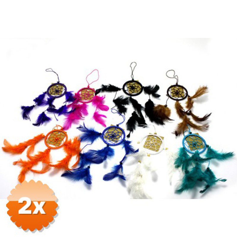 2 Adet Rüya Kapanı Düş Kapanı Dream Catcher Minik Boy