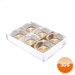 Cam Küllük (8 cm - 6'lı Paket)