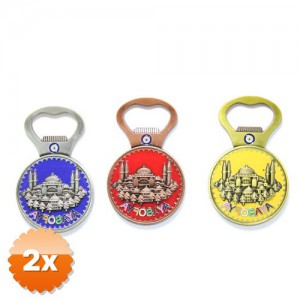 2 Adet Yöresel Ayasofya Magnet Ve Açacak
