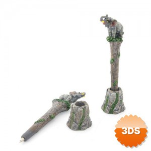 Polyester Fil Figürlü Tükenmez Kalem 16 cm