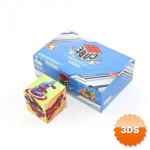 Süper Kahramanlı Küp Yapboz 5.5 cm