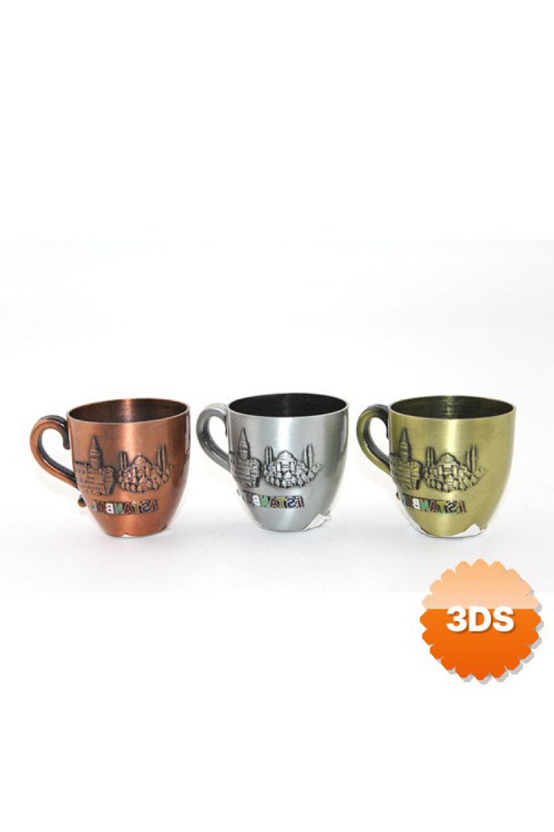 Metal İstanbul Yöresel Bardak