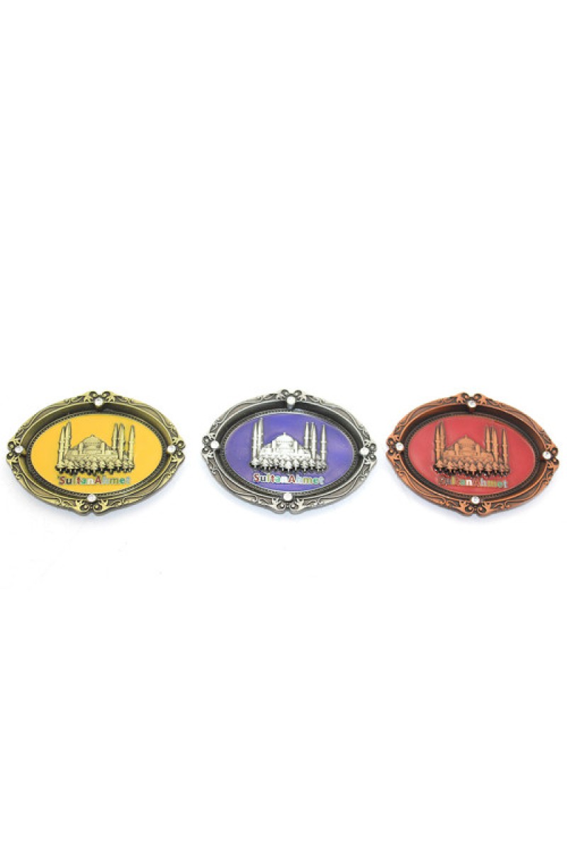 İstanbul Temalı Metal Magnet