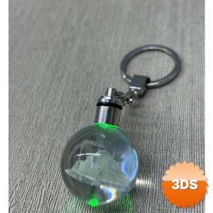 Ledli Ayasofya Tasarımı Kristal Anahtarlık (ALK3803)