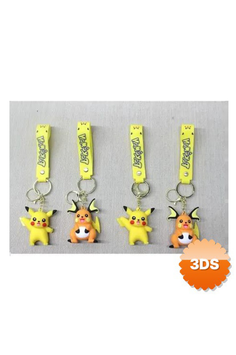 Pikachu Silikon Anahtarlık Alk4252