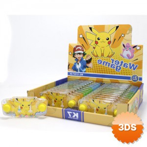 Pikachu Baskılı Sulu Oyun, 14x6,5 cm Şeffaf El Konsolu ALK3990