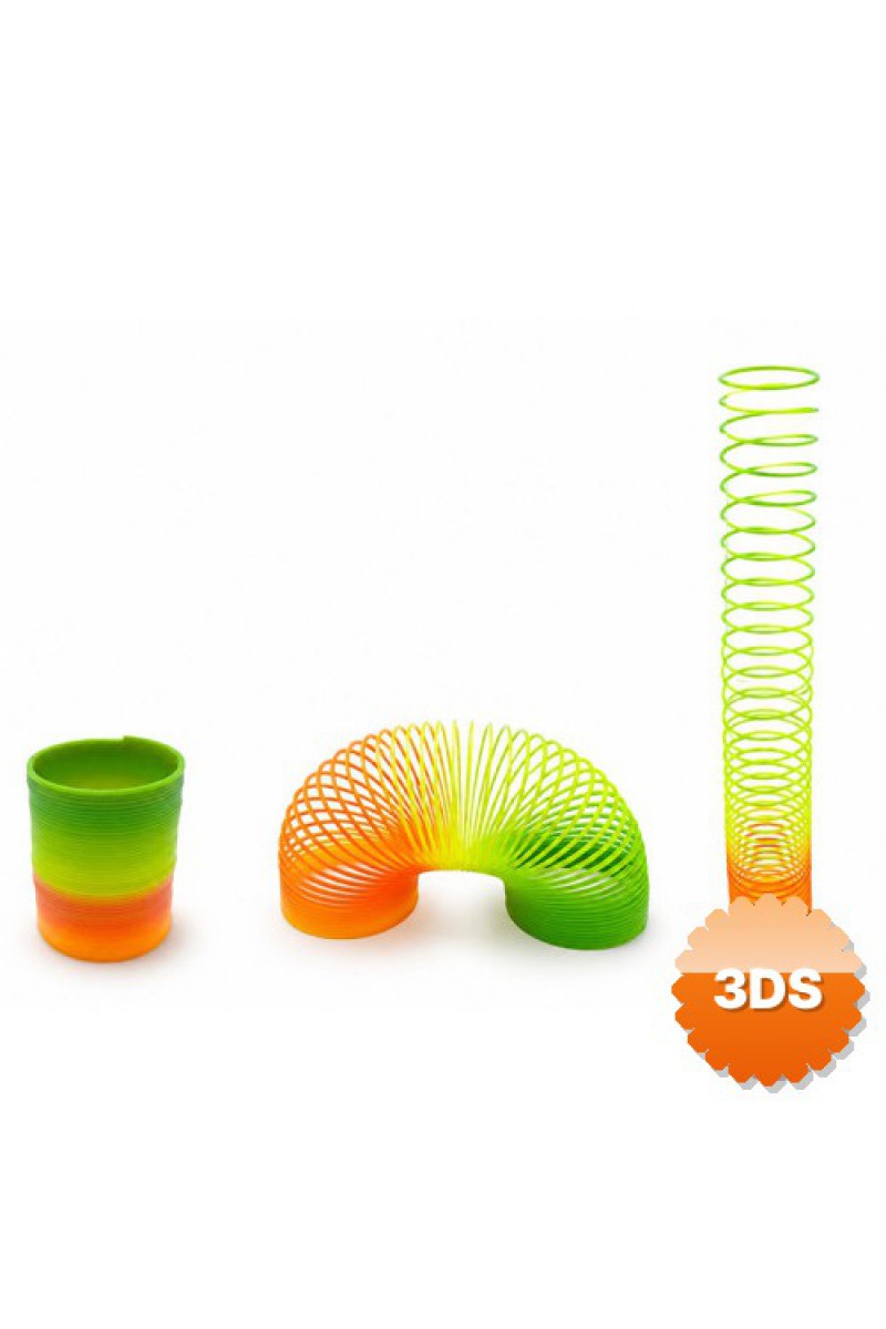 Rainbow Gökkuşağı Stres Yayı - Kutulu Orta Boy Plastik Slinky Oyuncak