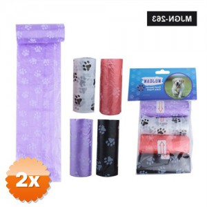 2 Paket 4'lü Kaka Poşeti