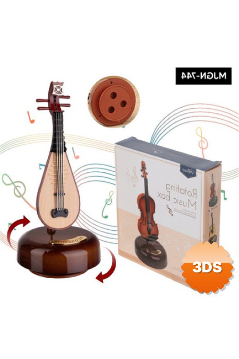 Music Box Ud Kurmalı Minyatür Müzik Kutusu