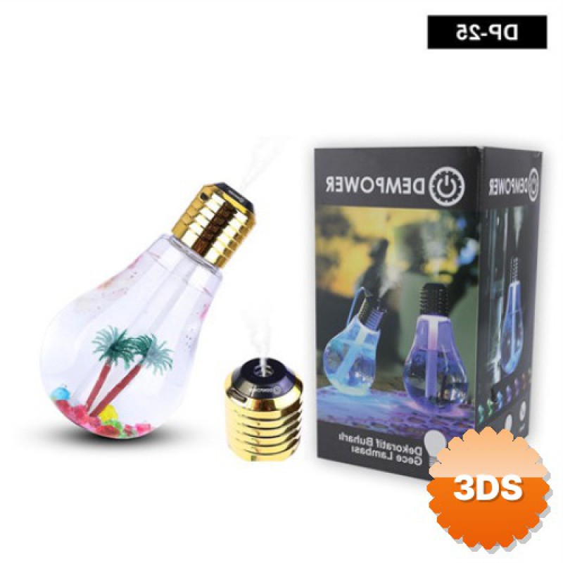Dempower Ampul Buhar Makinesi Rgb Led Işıklı