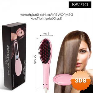 Fast Hair Saç Düzleştirici Tarak Formlu